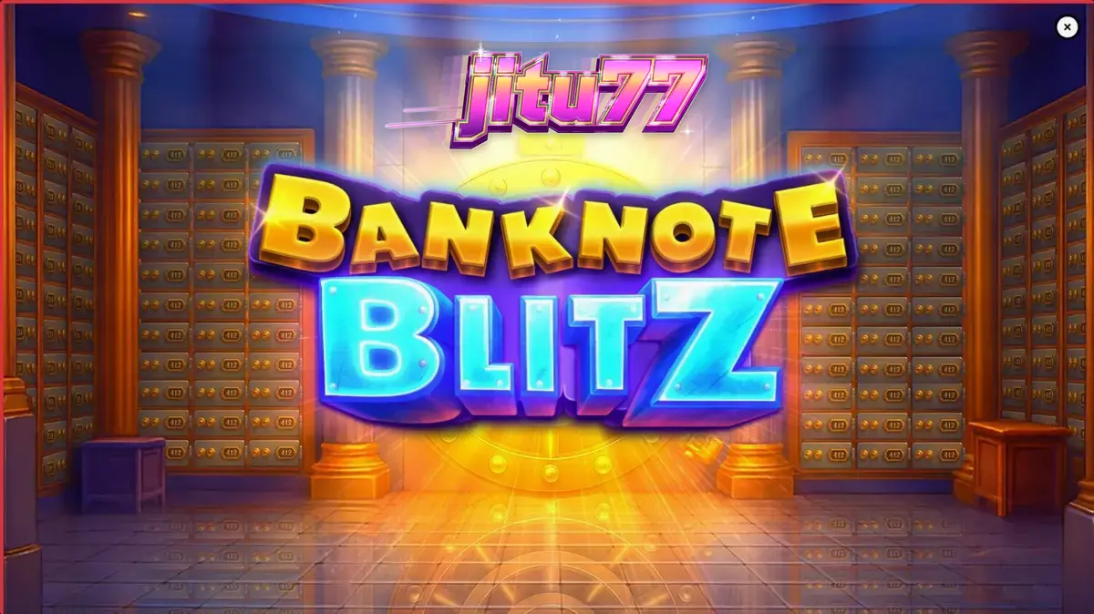 Tampilan antarmuka slot Banknote Blitz dengan Win Frame yang aktif